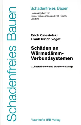 Cziesielski / Vogdt / Zimmermann |  Schäden an Wärmedämm-Verbundsystemen | Buch |  Sack Fachmedien