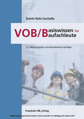 Rohr-Suchalla | VOB/B - Basiswissen für Baufachleute | E-Book | sack.de