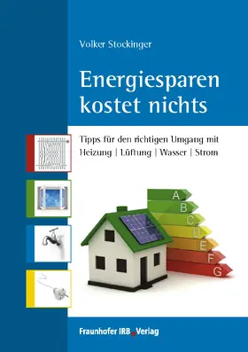 Stockinger |  Energiesparen kostet nichts | eBook | Sack Fachmedien