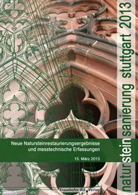 Patitz / Grassegger / Wölbert |  Natursteinsanierung Stuttgart 2013 | Buch |  Sack Fachmedien