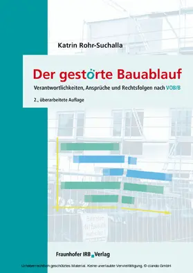 Rohr-Suchalla |  Der gestörte Bauablauf | eBook | Sack Fachmedien