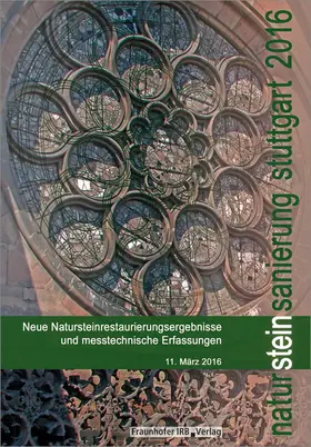 Patitz / Grassegger / Wölbert |  Natursteinsanierung Stuttgart 2016. | Buch |  Sack Fachmedien