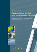 Schröder |  Gewerblicher Betrieb von Photovoltaikanlagen | eBook | Sack Fachmedien