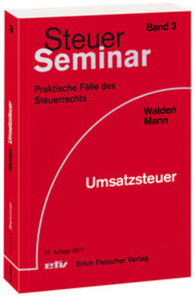Walden / Mann |  Umsatzsteuer | Buch |  Sack Fachmedien