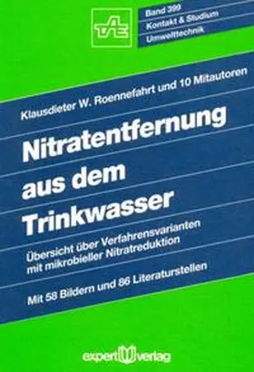 Roennefahrt |  Nitratentfernung aus dem Trinkwasser | Buch |  Sack Fachmedien