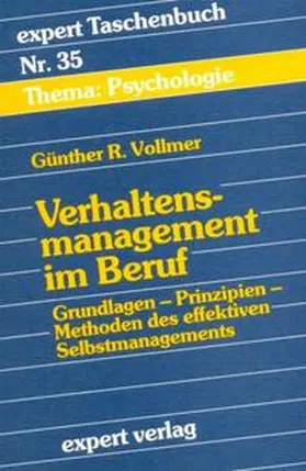Vollmer | Verhaltensmanagement im Beruf | Buch | 978-3-8169-0821-0 | www.sack.de