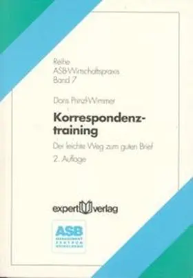Prinzl-Wimmer |  Korrespondenztraining | Buch |  Sack Fachmedien