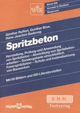 Ruffert / Brux / Badzong |  Spritzbeton | Buch |  Sack Fachmedien