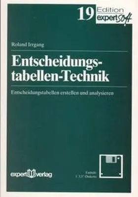 Irrgang |  Entscheidungstabellentechnik | Buch |  Sack Fachmedien