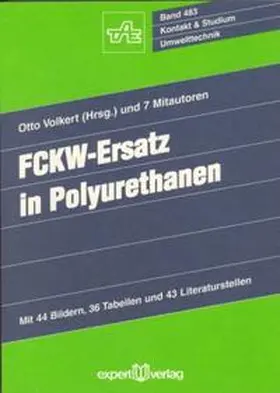 Volkert |  FCKW-Ersatz in Polyurethanen | Buch |  Sack Fachmedien