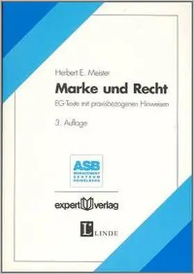 Meister |  Marke und Recht | Buch |  Sack Fachmedien