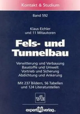 Eichler |  Fels- und Tunnelbau, I: | Buch |  Sack Fachmedien