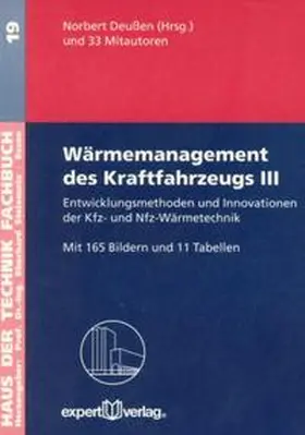 Deußen |  Wärmemanagement des Kraftfahrzeugs 3 | Buch |  Sack Fachmedien