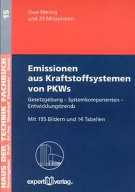 Meinig |  Emissionen aus Kraftstoffsystemen von PKWs | Buch |  Sack Fachmedien