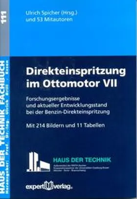 Spicher |  Direkteinspritzung im Ottomotor, VII: | Buch |  Sack Fachmedien