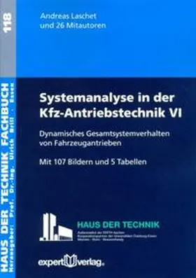 Laschet |  Systemanalyse in der Kfz-Antriebstechnik, VI: | Buch |  Sack Fachmedien