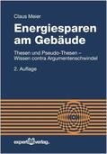 Meier |  Energiesparen am Gebäude | Buch |  Sack Fachmedien