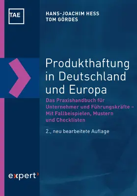 Hess / Gördes | Produkthaftung in Deutschland und Europa | E-Book | www.sack.de