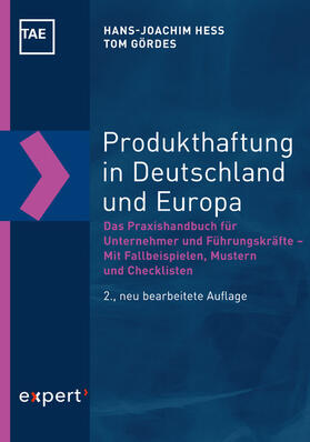 Hess / Gördes | Produkthaftung in Deutschland und Europa | E-Book | sack.de