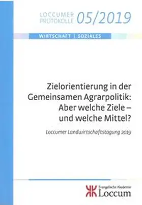 Lange |  Zielorientierung in der Gemeinsamen Agarpolitik: Aber welche Ziele - und welche Mittel? | Buch |  Sack Fachmedien