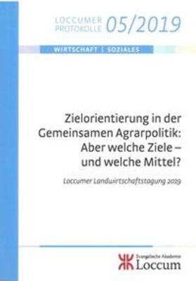 Lange | Zielorientierung in der Gemeinsamen Agarpolitik: Aber welche Ziele - und welche Mittel? | Buch | 978-3-8172-0519-6 | sack.de