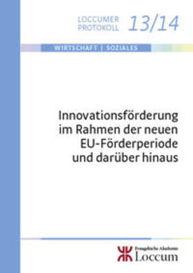 Lange / Brandt | Innovationsförderung im Rahmen der neuen EU-Förderperiode und darüber hinaus | Buch | 978-3-8172-1314-6 | sack.de