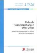 Lange / Junkernheinrich |  Föderale Finanzbeziehungen unter Druck | Buch |  Sack Fachmedien