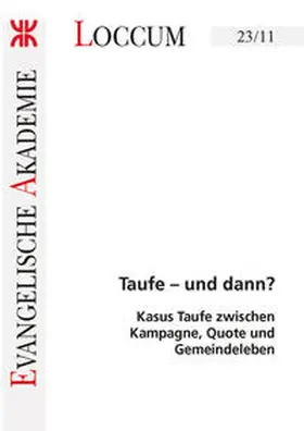 Goldenstein |  Taufe - und dann? | Buch |  Sack Fachmedien
