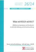 Grimm / Schoof-Wetzig |  Was wirklich wirkt!? | Buch |  Sack Fachmedien
