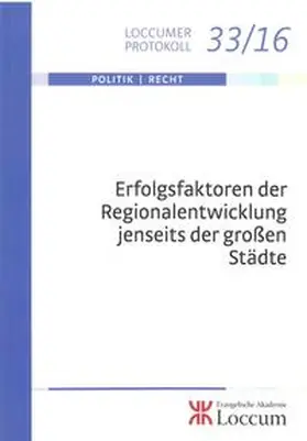 Lange |  Erfolgsfaktoren der Regionalentwicklung jenseits der großen Städte | Buch |  Sack Fachmedien