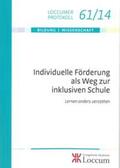 Behrensen / Grimm / Lotze |  Individuelle Förderung als Weg zur inklusiven Schule | Buch |  Sack Fachmedien