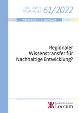 Lange / Bizer / Führ | Regionaler Wissenstransfer für Nachhaltige Entwicklung? | Buch | 978-3-8172-6122-2 | sack.de