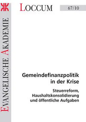 Lange / Junkernheinrich |  Gemeindefinanzpolitik in der Krise | Buch |  Sack Fachmedien
