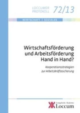 Lange | Wirtschaftsförderung und Arbeitsförderung Hand in Hand? | Buch | 978-3-8172-7213-6 | sack.de
