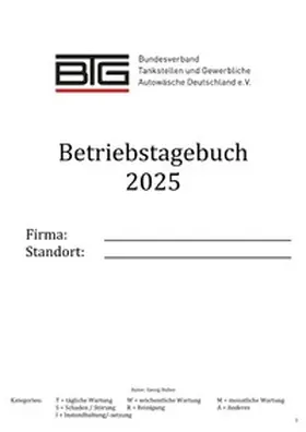 Huber |  Betriebstagebuch / Betriebstagebuch 2025 | Buch |  Sack Fachmedien