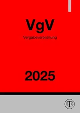 Studier |  Vergabeverordnung - VgV 2025 | Buch |  Sack Fachmedien