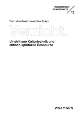 Heimerdinger / Kanz |  Verzicht | Buch |  Sack Fachmedien
