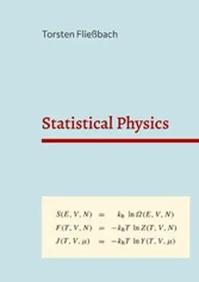 Fließbach |  Statistical Physics | eBook | Sack Fachmedien