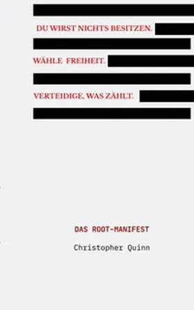 Quinn |  Das Root-Manifest | Buch |  Sack Fachmedien