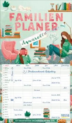  Familienplaner Aquarell 2027 | Sonstiges |  Sack Fachmedien