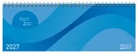 Tischkalender quer Professional Colourlux 2027 blau | Sonstiges |  Sack Fachmedien