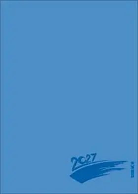  Foto-Malen-Basteln Bastelkalender A5 blau 2027 | Sonstiges |  Sack Fachmedien
