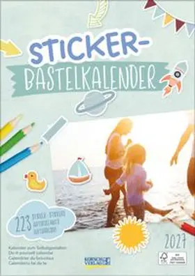  Foto-Malen-Basteln Bastelkalender mit Stickern 2027 | Sonstiges |  Sack Fachmedien