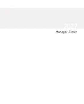  Buchkalender Manager-Timer Einlage 2027 | Sonstiges |  Sack Fachmedien