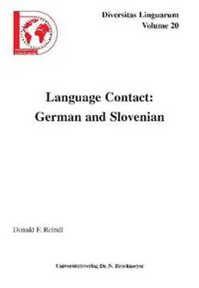 Reindl |  Language Contact: German and Slovenian | Buch |  Sack Fachmedien