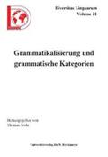 Stolz |  Grammatikalisierung und grammatische Kategorien | Buch |  Sack Fachmedien
