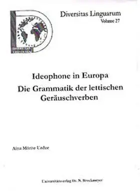 Urdze |  Ideophone in Europa | Buch |  Sack Fachmedien