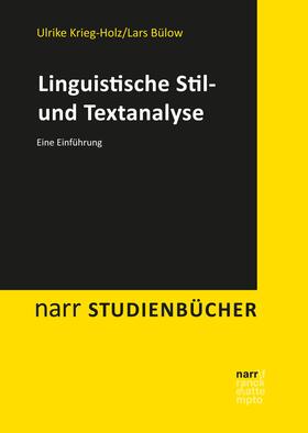 Krieg-Holz / Bülow | Linguistische Stil- und Textanalyse | E-Book | sack.de