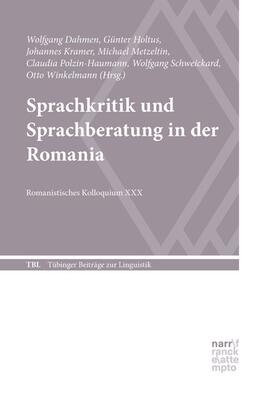 Dahmen / Holtus / Kramer | Sprachkritik und Sprachberatung in der Romania | E-Book | sack.de