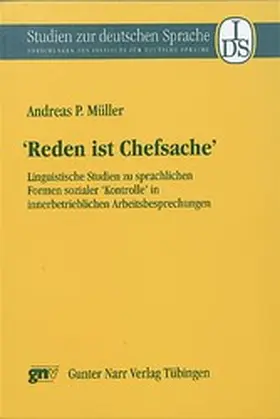 Müller |  'Reden ist Chefsache' | eBook | Sack Fachmedien